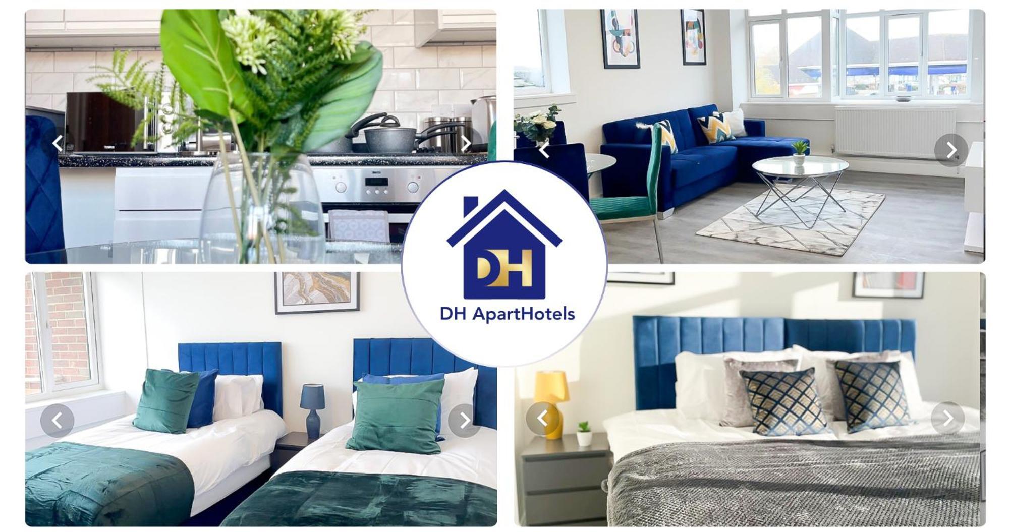 1 Bedroom Apartment - Flitwick - Contractor Friendly - Tourist Ready - Full Kitchen - Wifi - Smart Tv - Sofa Bed - Free Parking - Ideal For Short Or Long Stays Esterno foto